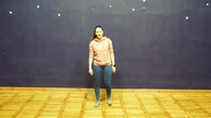 Warsztaty taneczne on-line z GDK, gr.  młodsza - układ do piosenki Cant Stop The Feeling cz.  5