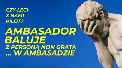 Wydalona z Polski Ludmiła Kozłowska baluje w polskiej ambasadzie!
