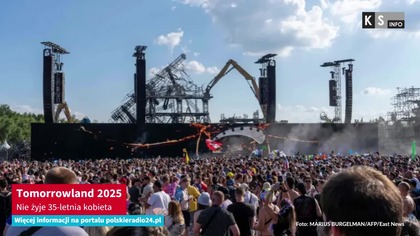 Tomorrowland 2025.  Nie żyje 35-letnia kobieta [KS Info]
