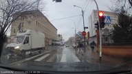 Potrcenie pieszego w centrum Katowic Policja opublikowaa nagranie Katowice24