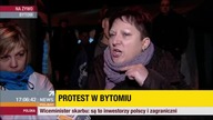 Tymczasem na protescie w Bytomiu