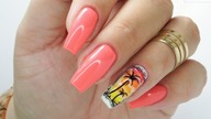 Palms tree nails art tutorial / Eveline Cosmetics