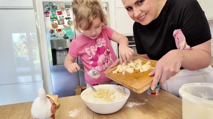 NAJSZYBSZE RACUCHY Z JABŁKAMI NA KEFIRZE! domowe placki