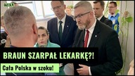 Kolejna interwencja Brauna.  Pojawił się w szpitalu w Oleśnicy | Gazeta.pl