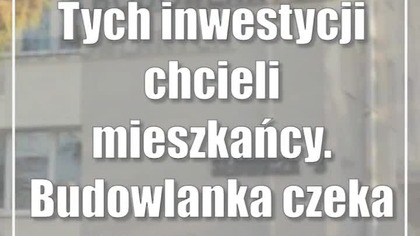 Tych inwestycji chcieli mieszkańcy.  Budowlanka czeka na bieżnię i boisko