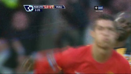 Premier League sezon 2008/2009 Man Utd 1-0 Hull City Ronaldo