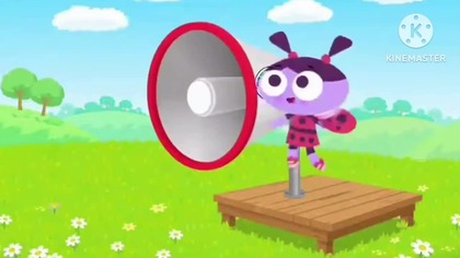 Ladybird Lu gets tested on the Megaphone