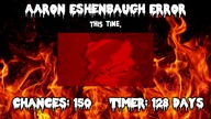 Aaron Eshenbaugh Error (Part 19)