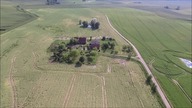 Wielkość szkód po gradobiciu z lotu ptaka/ Kula