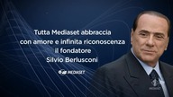 Italia 1 - Hołd i specjalne logo z okazji śmierci Silvio Berluscionego (12. 06. 2023)