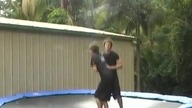 Najlepszy Wrestling Trampolina
