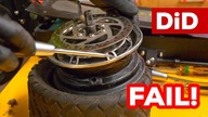 1186.  Naprawa felgi hulajnogi elektrycznej - klejenie aluminium