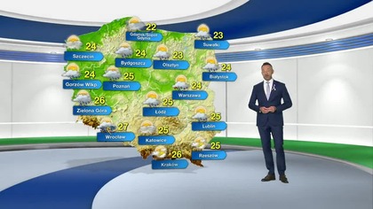 Prognoza pogody na TVN Meteo (12. 06. 2022)