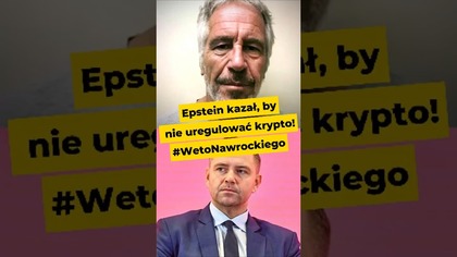 Epstein kazał, by nie uregulować krypto! #WetoNawrockiego #Nawrocki #Epstein #kryptowaluty #polityka