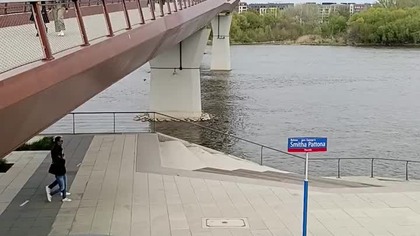 Kładka przez Wisłę - 450 metrów Rafała Trzaskowskiego, które zmieniły kampanię wyborczą? Warszawa!