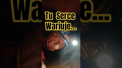  Wytrzymaj 13 sekund!  #podziemia #jaskinia #klaustrofobia