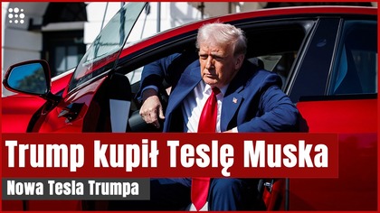 Trump kupił Teslę od Muska! Ale nie będzie nią jeździł...  | Gazeta.pl
