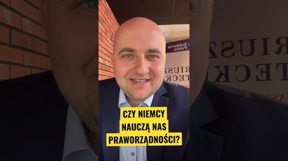 CZY NIEMCY NAUCZĄ NAS PRAWORZĄDNOŚCI? #shorts #niemcy #polityka