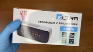 UNBOXING: ELTRA KASIA 203 - biały radiobudzik z projektorem i polskim menu