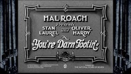 Laurel & Hardy - Youre Darn Tootin (1928) Silent Film & Theatre Organ