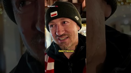 Tak Adam Małysz swietował sukces Kacpra Tomasiaka