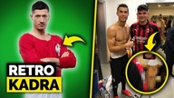 Kadra w strojach RETRO i wpadka w tle na zdjęciu Ronaldo!