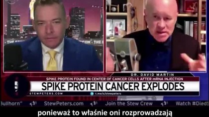 DR DAVID MARTIN - EKSPLOZJA NOWOTWORW ZAWAW I CHORB PO ZASTRZYKACH NA COVID (LEKTOR)