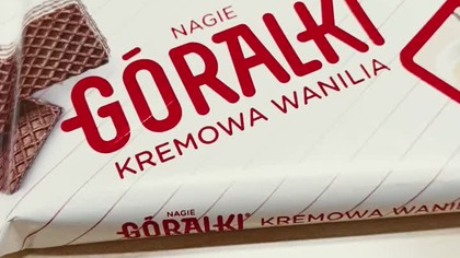NAGIE GÓRALKI - Czekają na Ciebie już w wagonach PKP Intercity! Kremowa Wanilia.  Smacznego.
