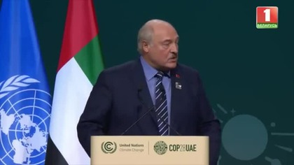Mocne przemwienie Łukaszenki na szczycie w Dubaju