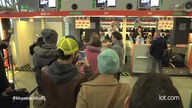 P&oacute;łmilionowy pasażer Dreamlinera - Flashmob