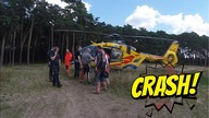 ATV Crashes & Fails - Poligon wojskowy - urwana oś - Military training ground - broken axis