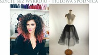 Szycie bez wykroju - tiulowa spódnica
