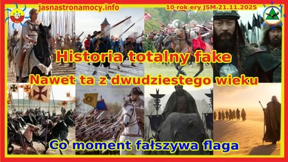 Historia totalny fake! Nawet ta z 20 wieku Co moment fałszywa flaga!
