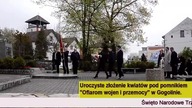 3 Maja - Uroczyste złożenie kwiatów w Gogolinie.