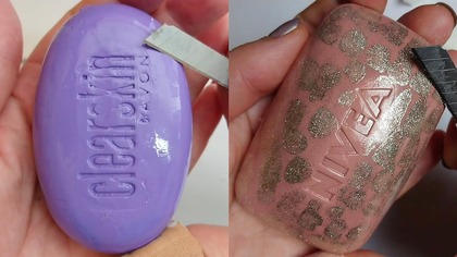 Soap Carving ASMR Relaxing Sounds no talking Satisfying ASMR Video