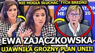 EWA ZAJĄCZKOWSKA TYM PYTANIEM UJAWNIŁA GROŹNY PLAN UNII EUROPEJSKIEJ! TO KONIEC GOTÓWKI?!