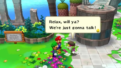 W grze na platformę Nintendo 3DS pomagamy braciom Mario uratować księżniczkę Peach porwaną przez Władcę Koszmar&oacute;w.
