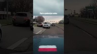 Niewiarygodne! Pod prąd i to w takim wieku!  #road #polscykierowcy #alert