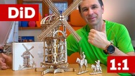 841b. Mały majsterkowicz: Ugears: Wieża-Młyn wiatrowy - montaż