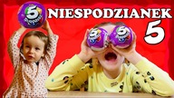  NIESPODZIANEK 5!  Druga NOWA seria z Biedronki! KULE Z ZABAWKAMI! 5 Surprise unboxing!