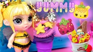 Play Doh  Pyszne lody dla pszczółki  Malinka