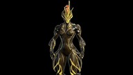 Warframe Ember Prime (world on fire) after applying 3 forms
