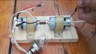 Free energy motor mini generator 12 Volt