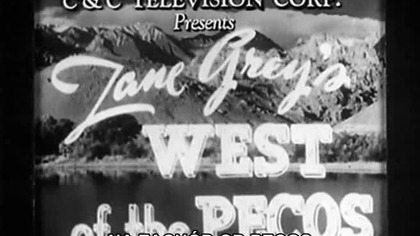 Na zachód od Pecos 1945 napisy pl.  western