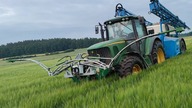 100ha w noc z John Deere, Agrio i AG Leader