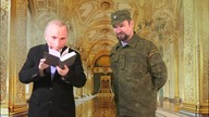 Putin stajetsya golubem mira     Theatrum Illuminatum