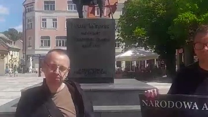 pikieta antypsychiatryczną w Wejherowie