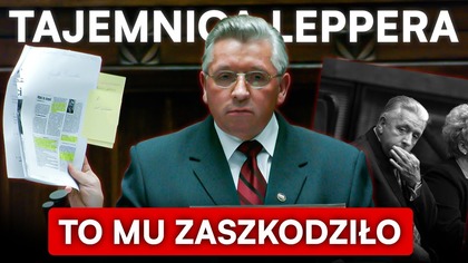 TAJEMNICE LEPPERA.  ŁAPÓWKI I TALIBOWIE W TLE.  BOROWSKI: ONI SIĘ TEGO BALI.  CHCIAŁEM GO UCHRONIĆ...