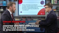 Minister zdrowia odpowiada na pytania widzów w sprawie koronawirusa