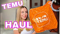 OTWIERAM PACZKĘ Z TEMU!